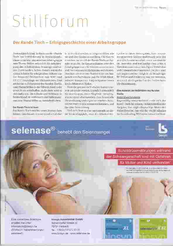 Vorschauseite 1: Stillforum Der Runde Tisch Erfolgsgeschichte einer Arbeitsgruppe