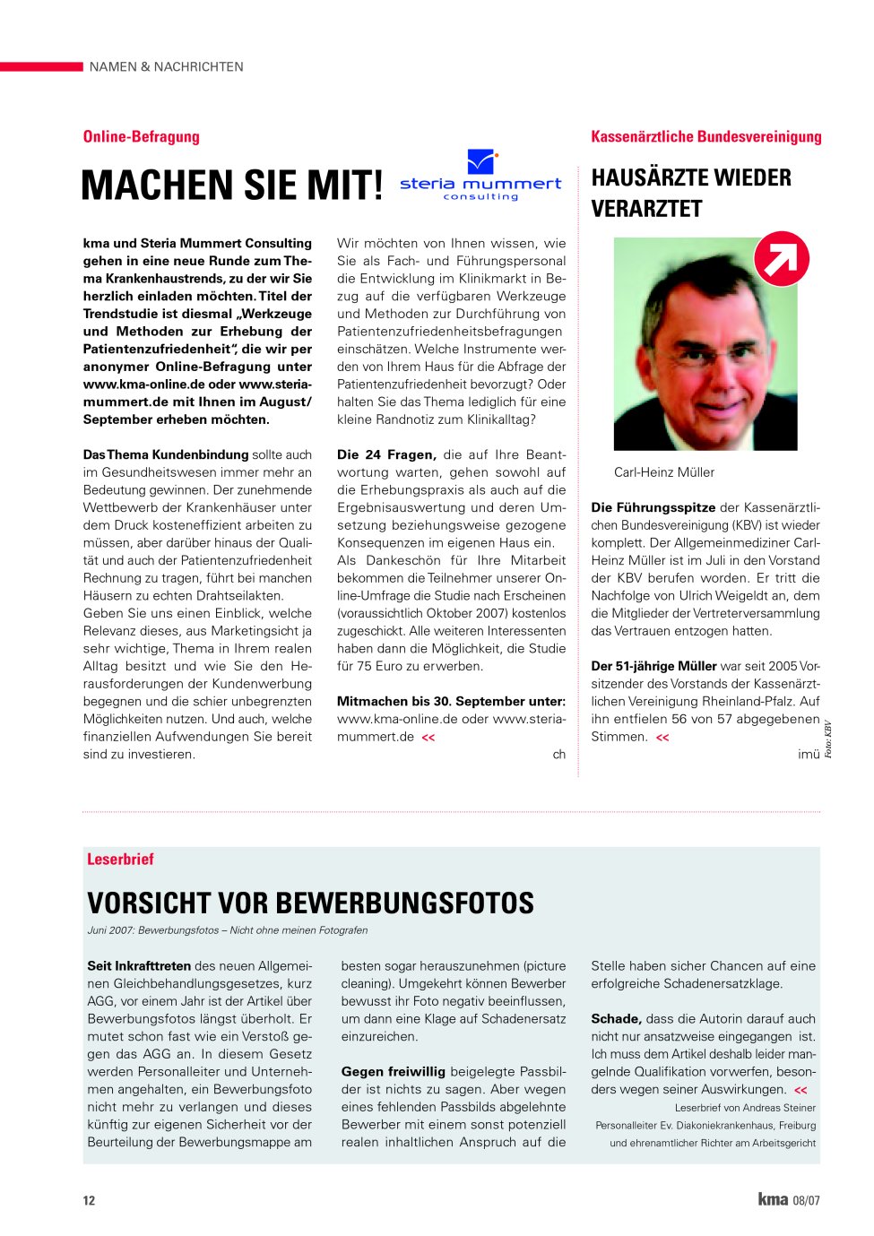 Vorschauseite 1: Machen Sie mit!