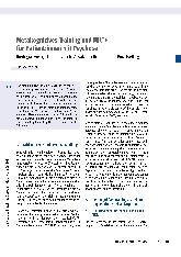 Vorschauseite 1: Metakognitives Training und MKT+ für Patientinnen mit Psychose. Niedrigschwellige therapeutische Ansätze im Gruppenund Einzelsetting.