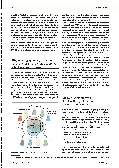 Vorschauseite 2: Digitale Materialien für die Vorbehaltsaufgaben Selbstgesteuertes Lernen bei Pflegestudierenden unterstützen