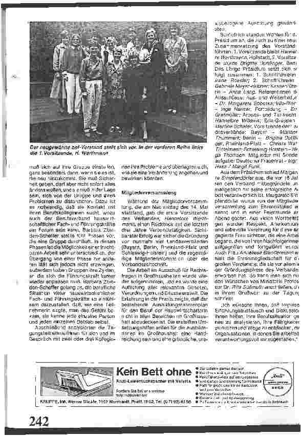Vorschauseite 3: Hauswirtschaftsleiterin: aufgepaßt!