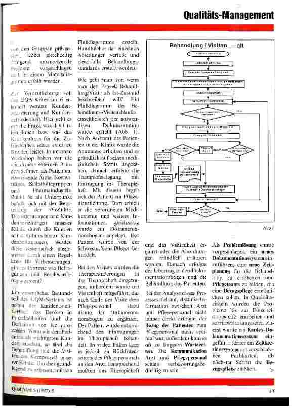 Vorschauseite 3: Einführung eines Umfassenden Qualitätsmanagements (UQM) in einer dermatologischen Rehaklinik nach dem EFQM-Modell (European Foundation for Quality Management) Ein Praxisbericht