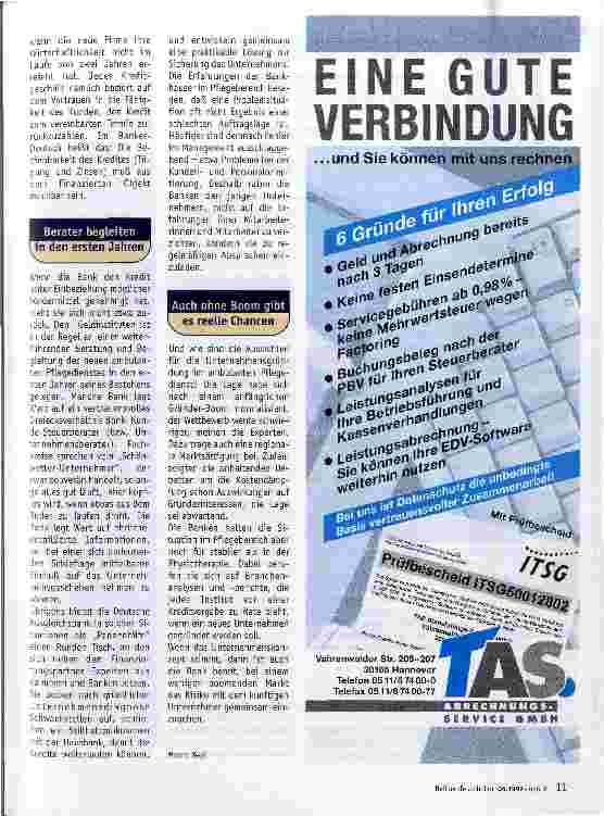 Vorschauseite 4: Was die Banken bieten: Starthilfen, Flugbegleitung inklusive