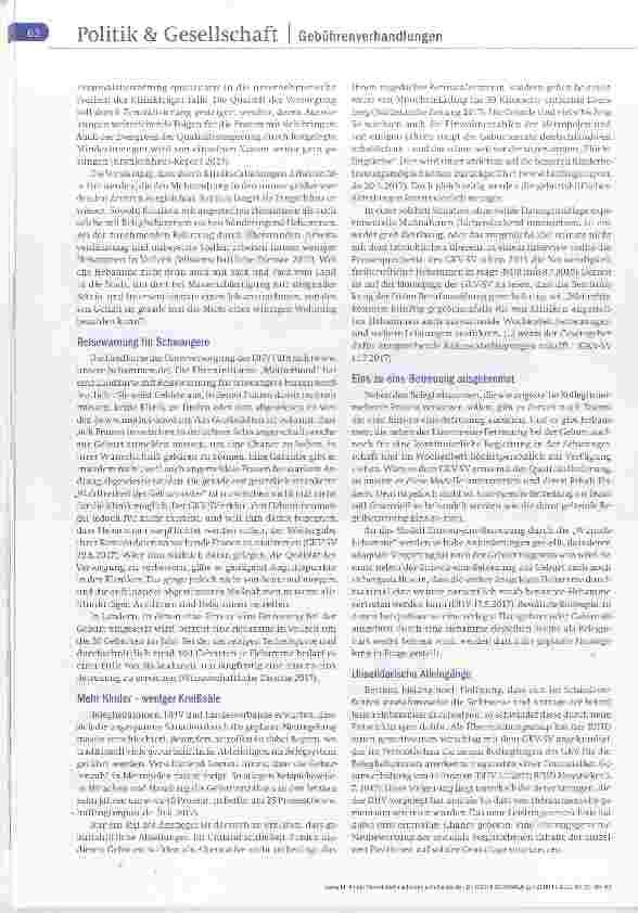 Vorschauseite 3: An der Schiedsstelle scheiden sich die Geister