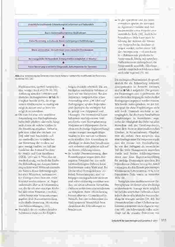 Vorschauseite 6: Psychopharmakotherapie bei Demenz und Delir