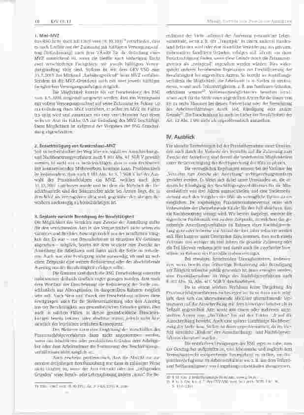 Vorschauseite 3: Verzicht zum Zwecke der Anstellung
