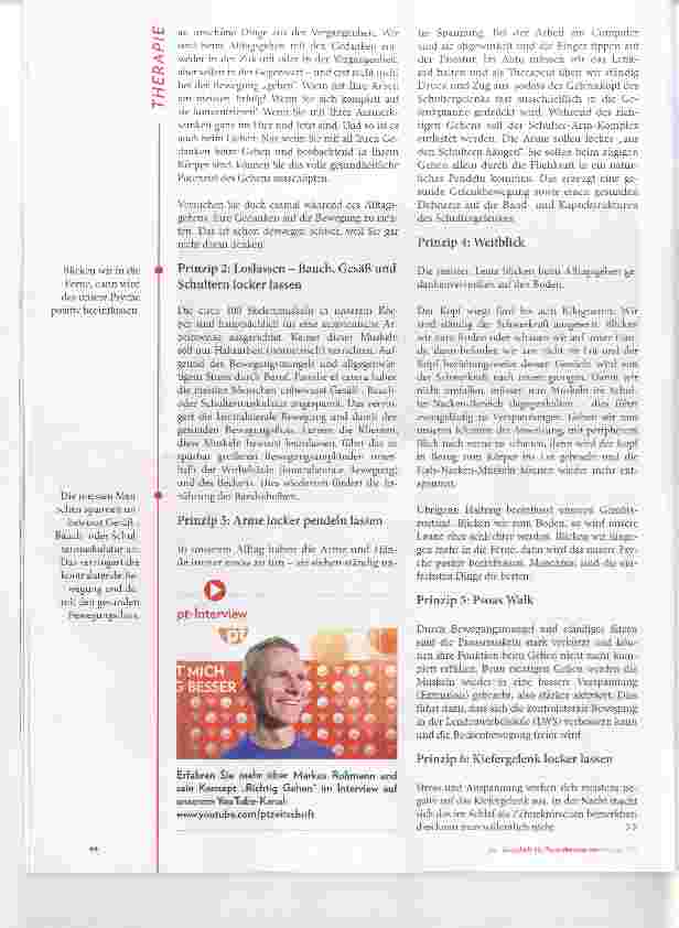 Vorschauseite 2: Richtig Gehen das Konzept