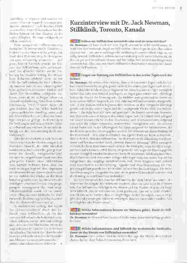 Vorschauseite 6: Der Gebrauch des Stillhütchens