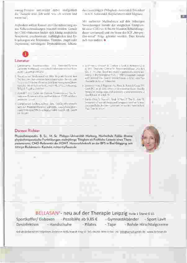 Vorschauseite 4: CMD: Verordnung von Physiotherapie