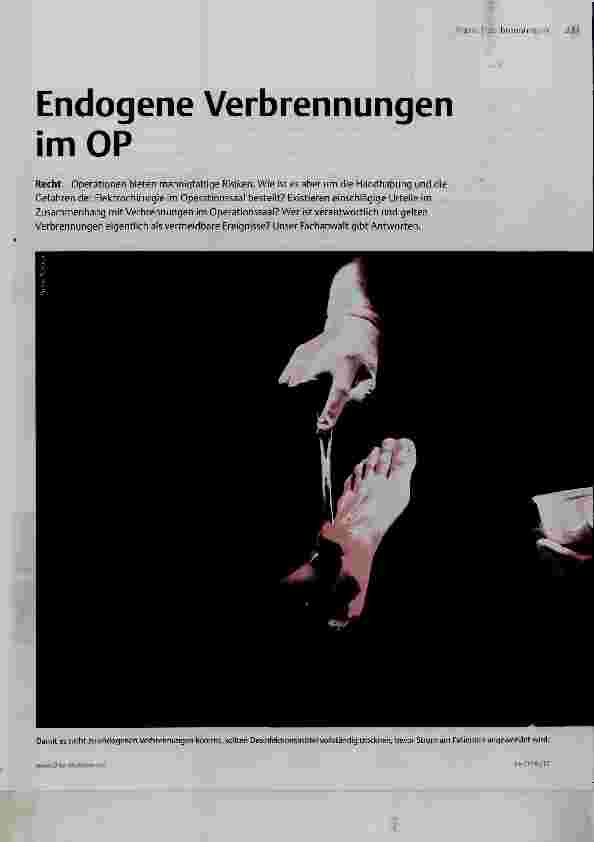 Vorschauseite 3: Vorsicht Brandgefahr