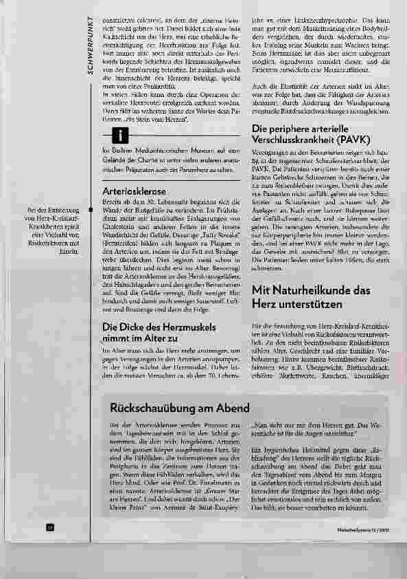 Vorschauseite 3: Das Herz des alten Menschen Eine Herzenssache