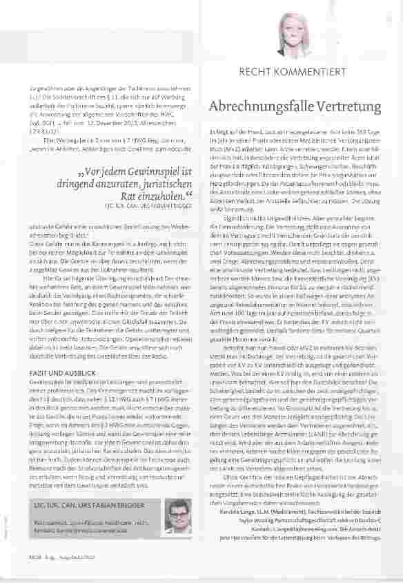 Vorschauseite 2: Schönheit wird abgemahnt