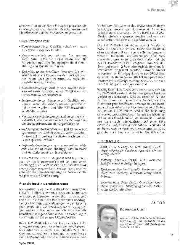 Vorschauseite 4: Qualitätsmanagement und -managementsysteme