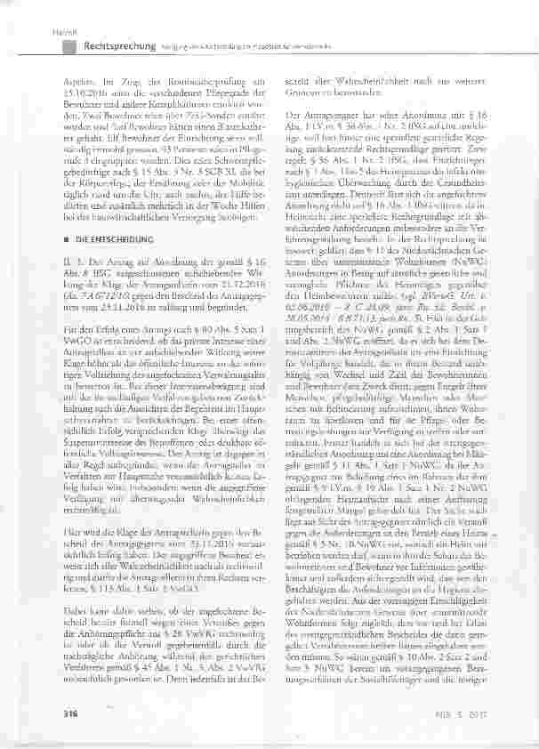Vorschauseite 4: Reinigung von Arbeitskleidung im Pflegeheim für Demenzkranke