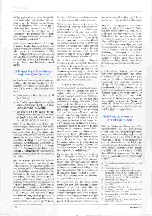 Vorschauseite 4: Die Stellung von Betreuern und (Vorsorge-)Bevollmächtigten gegenüber Behörden