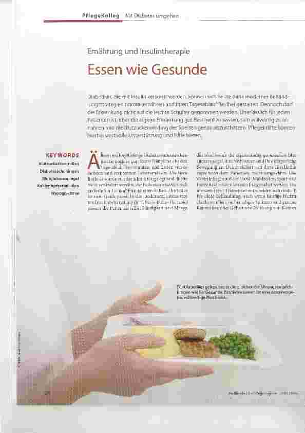 Vorschauseite 1: Essen wie Gesunde