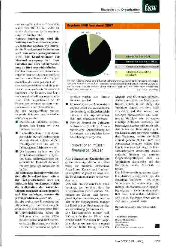 Vorschauseite 2: Innovationsentgelte: Chance oder Feigenblatt?