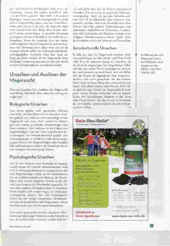 Vorschauseite 2: Magersucht Bericht einer Mutter und Heilpraktikerin