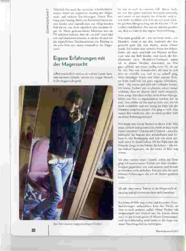 Vorschauseite 3: Magersucht Bericht einer Mutter und Heilpraktikerin