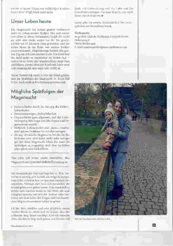 Vorschauseite 6: Magersucht Bericht einer Mutter und Heilpraktikerin