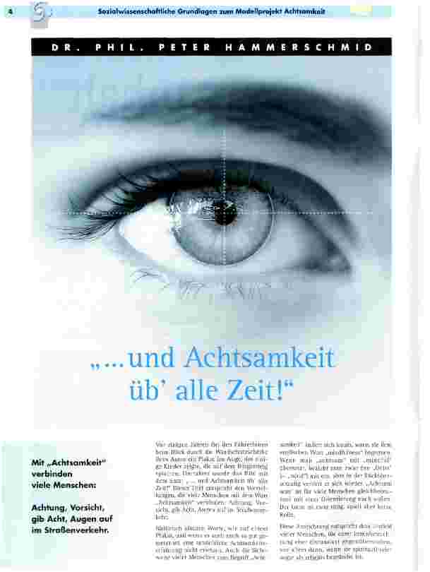 Vorschauseite 1: und Achtsamkeit üb alle Zeit!