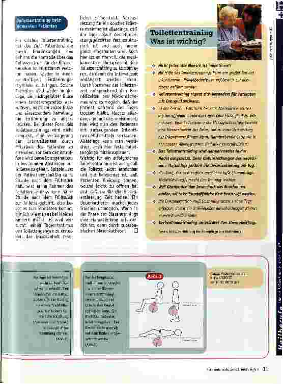 Vorschauseite 4: Patienten mit Harninkontinenz Das verschwiegene Leiden