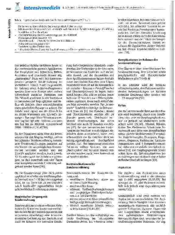 Vorschauseite 5: Enterale Sondenernährung in der Intensivmedizin