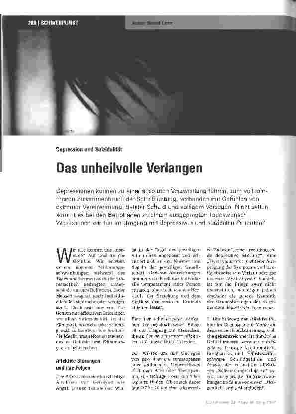 Vorschauseite 1: Das unheilvolle Verlangen