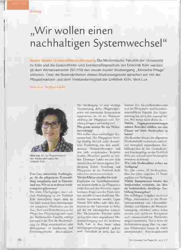 Vorschauseite 1: Wir wollen einen nachhaltigen Systemwechsel