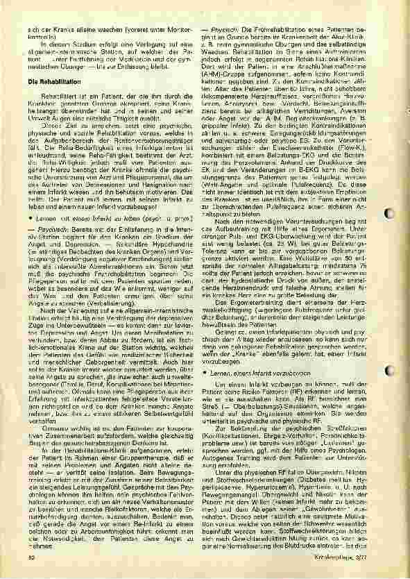 Vorschauseite 3: Infarkt und Infarktkranke