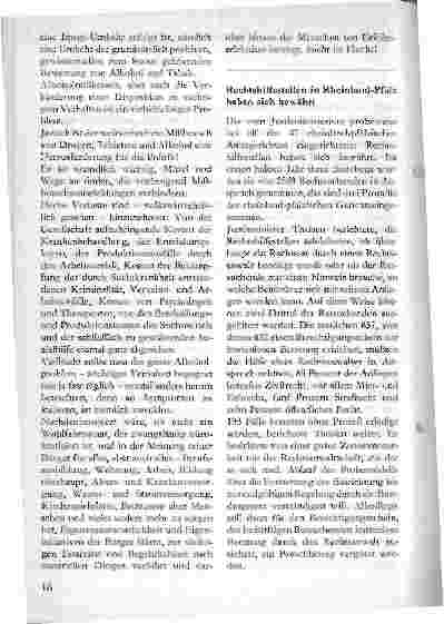 Vorschauseite 2: Alkoholismus - eine Herausforderung an die Politik