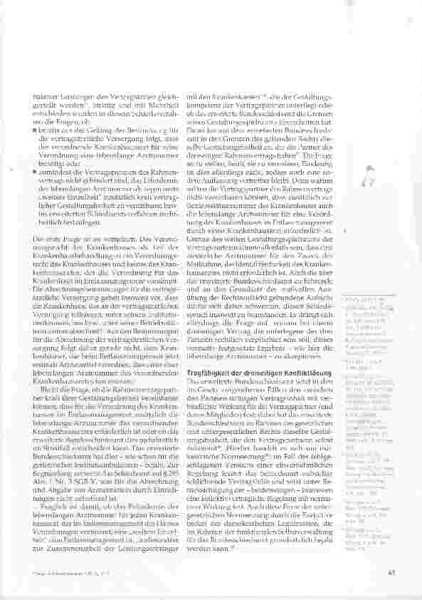 Vorschauseite 4: Die lebenslange Arztnummer und das Krankenhausentlassmanagement