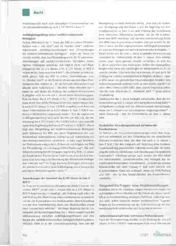 Vorschauseite 3: Zur Aufwandspauschale nach § Absatz 1c Satz 3 SGB V