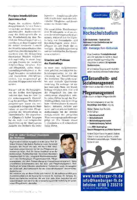 Vorschauseite 2: Selbstbewusste Wahrnehmung der pflegerischen Aufgaben verlangt
