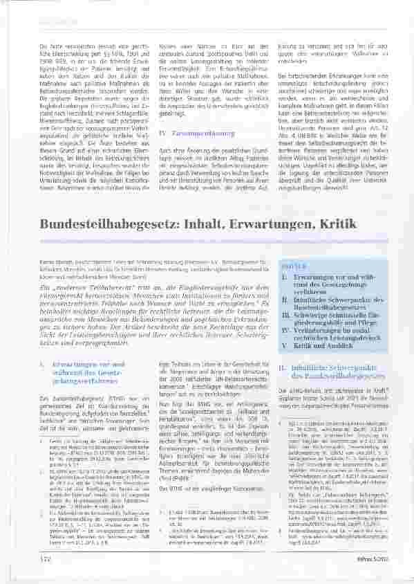 Vorschauseite 6: Ärztliche Behandlung und „unterstützte Entscheidungsfindung Betreuung entbehrlich?