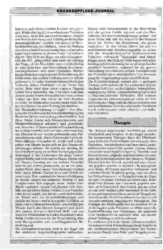 Vorschauseite 4: Diagnose und Therapie angeborener Herzfehler