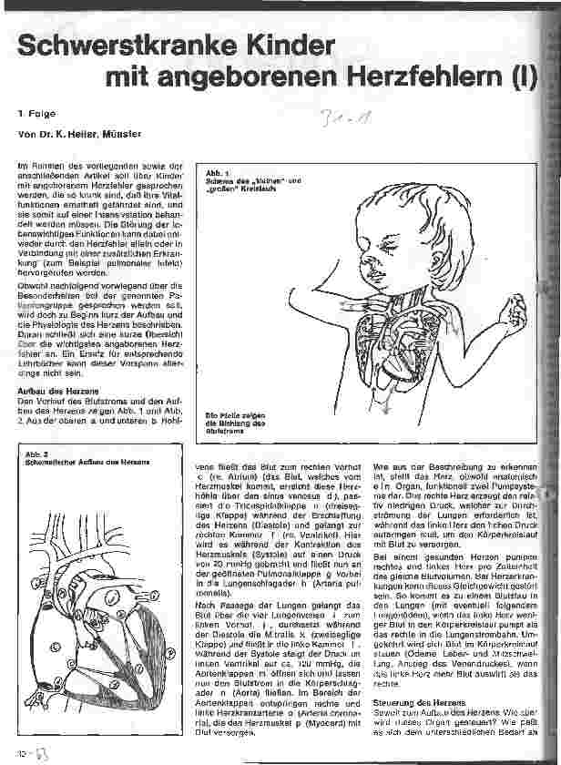 Vorschauseite 1: Schwerstkranke Kinder mit angeborenen Herzfehlern (I) 1. Folge
