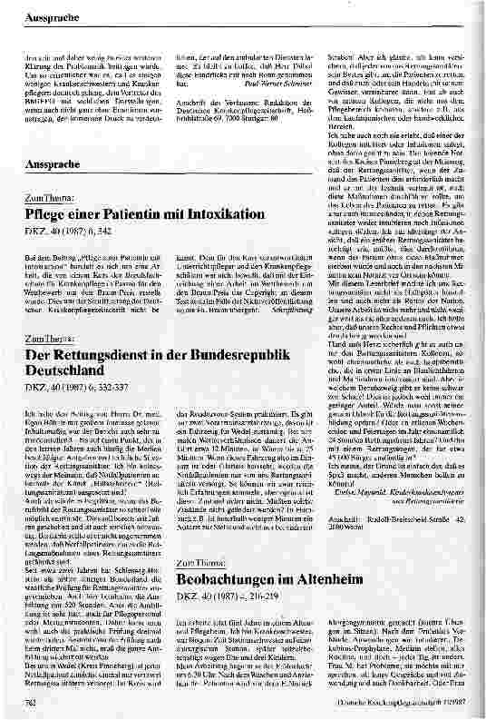 Vorschauseite 2: Diakonie-/Sozialstationen - Orientierung, Standort, Perspektiven