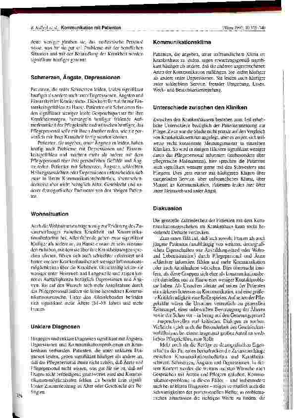 Vorschauseite 5: Kommunikation mit Patienten