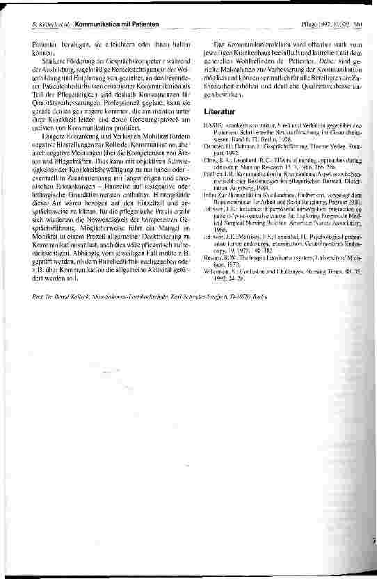 Vorschauseite 6: Kommunikation mit Patienten