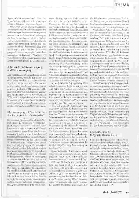 Vorschauseite 3: Überversorgung und Unterversorgung