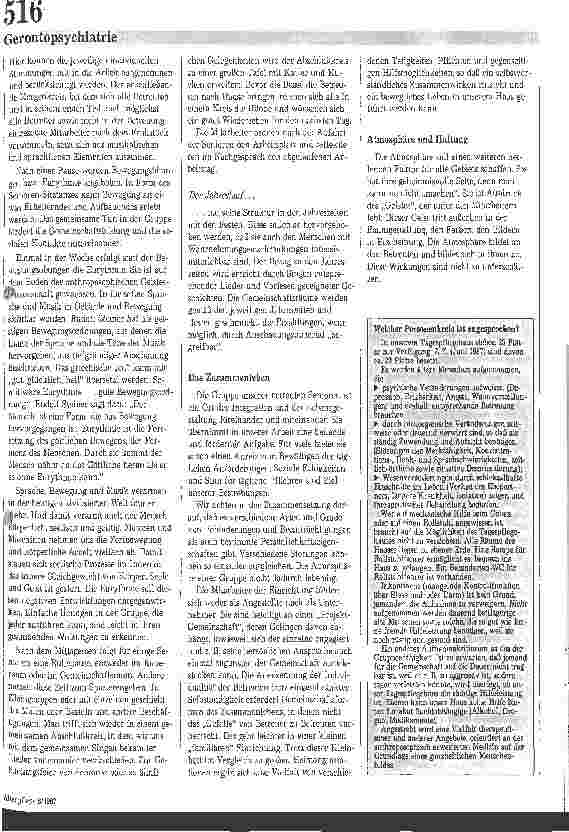 Vorschauseite 2: Seelenpflege /Das Heinrich-Zschokke-Tagepflegehaus e. V. für seelenpflegebedürftige alte Menschen