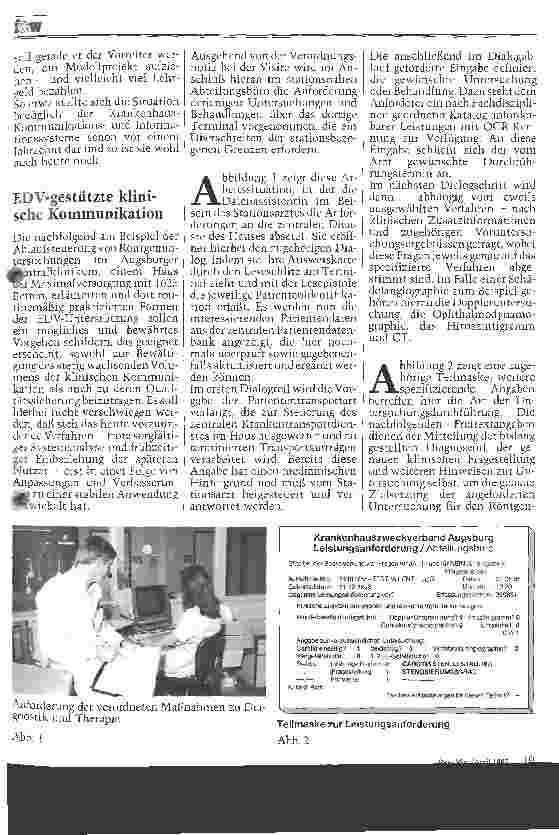 Vorschauseite 2: Informationsbewältigung im Krankenhaus Quantensprung oder Kollaps?