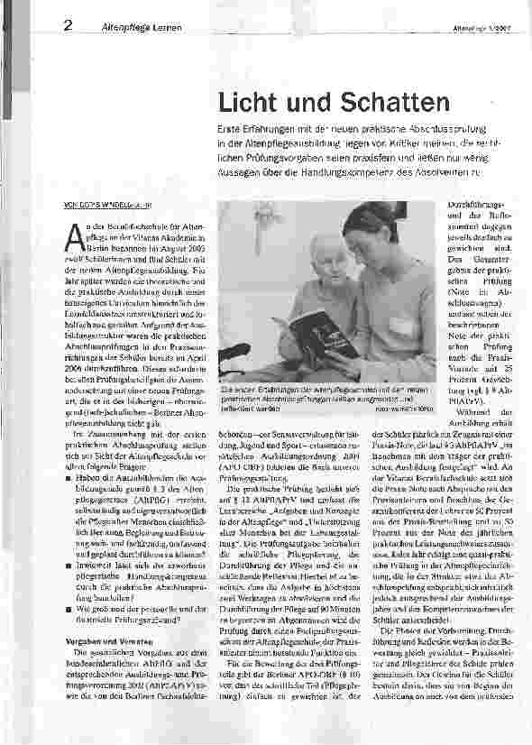 Vorschauseite 1: Licht und Schatten