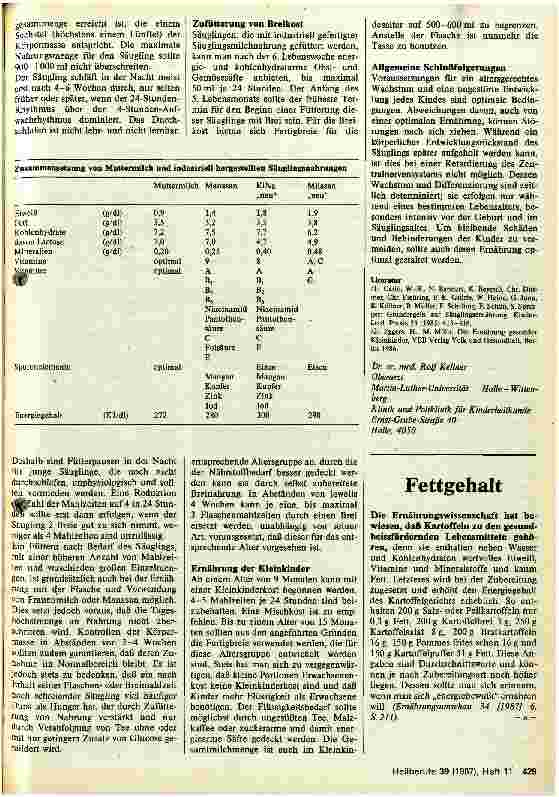 Vorschauseite 2: Ernährungsberatung in der Mütterberatung