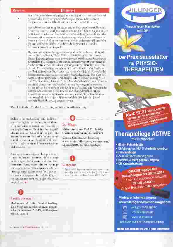 Vorschauseite 3: Schmerzen ohne Reiz