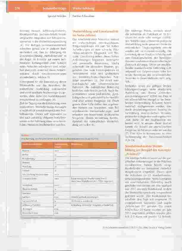 Vorschauseite 2: Simulationstraining in der notfalimedizinischen Weiterbildung