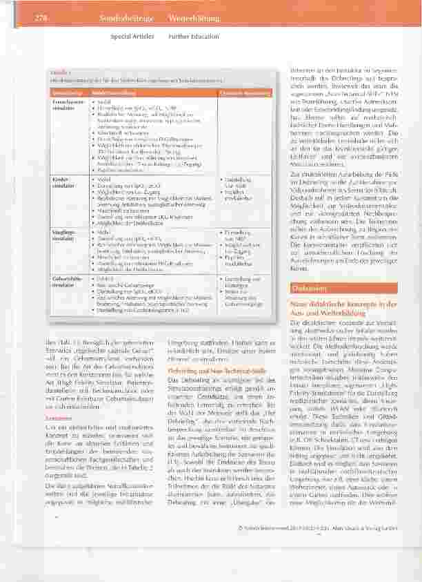 Vorschauseite 4: Simulationstraining in der notfalimedizinischen Weiterbildung