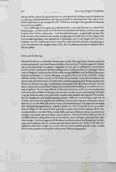Vorschauseite 4: Chancen und Risiken der Geneditiemng bei genetisch bedingten Erkrankungen
