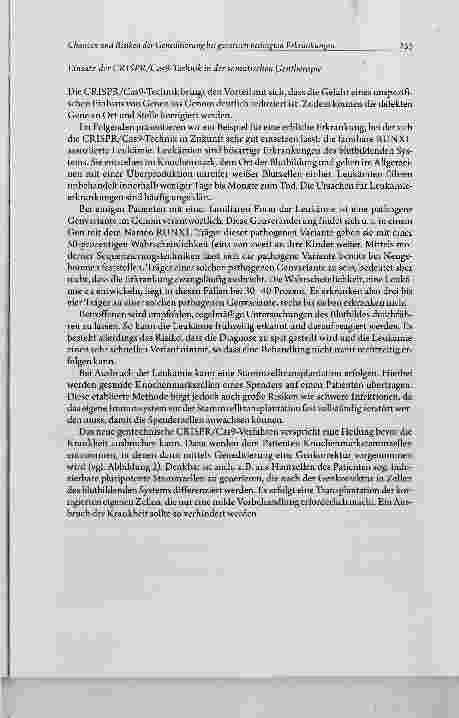 Vorschauseite 5: Chancen und Risiken der Geneditiemng bei genetisch bedingten Erkrankungen